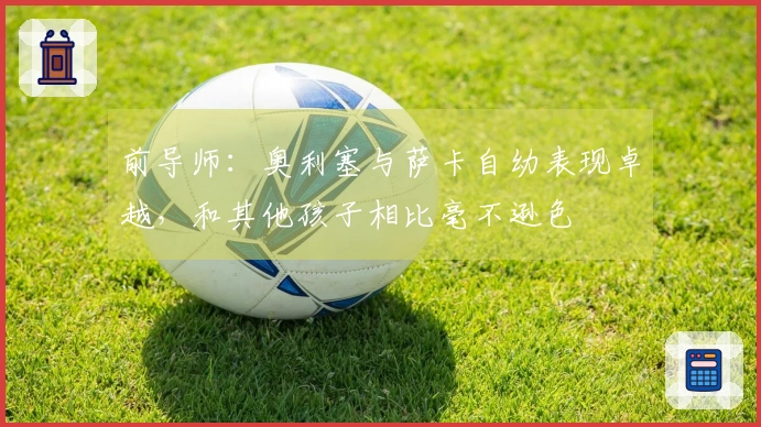 前导师：奥利塞与萨卡自幼表现卓越，和其他孩子相比毫不逊色